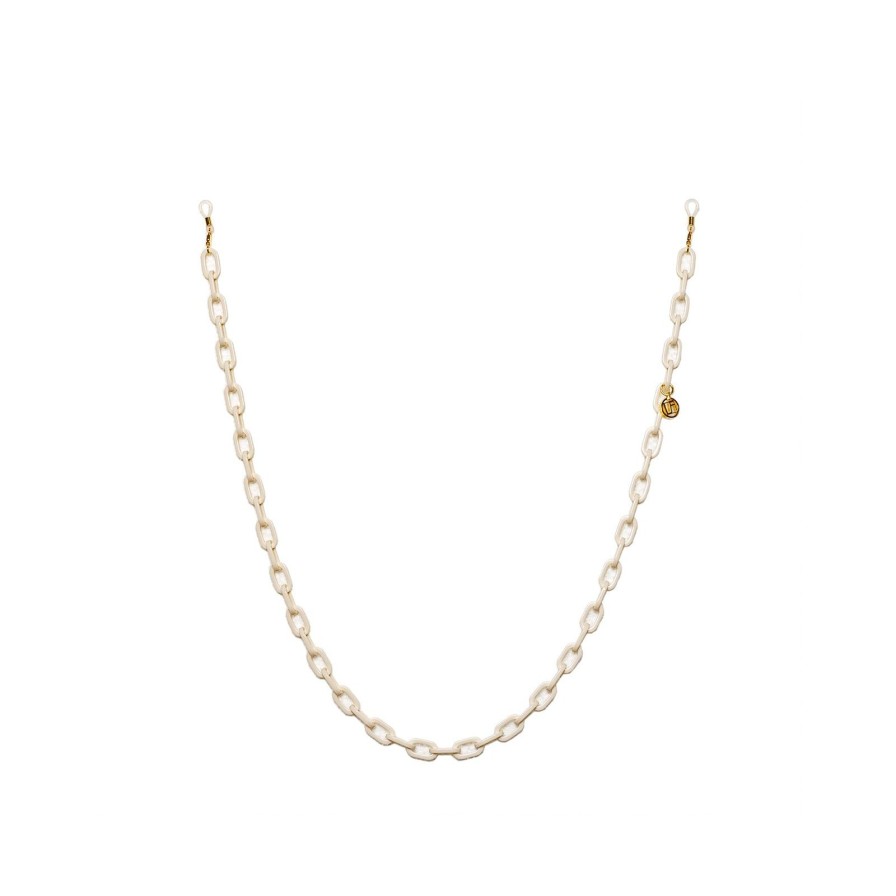 Accessori LINDA FARROW | Linda Farrow | White Small Square Chain