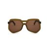 Occhiali Da Sole Grey Ant | Clip | Translucent / Olive Brown