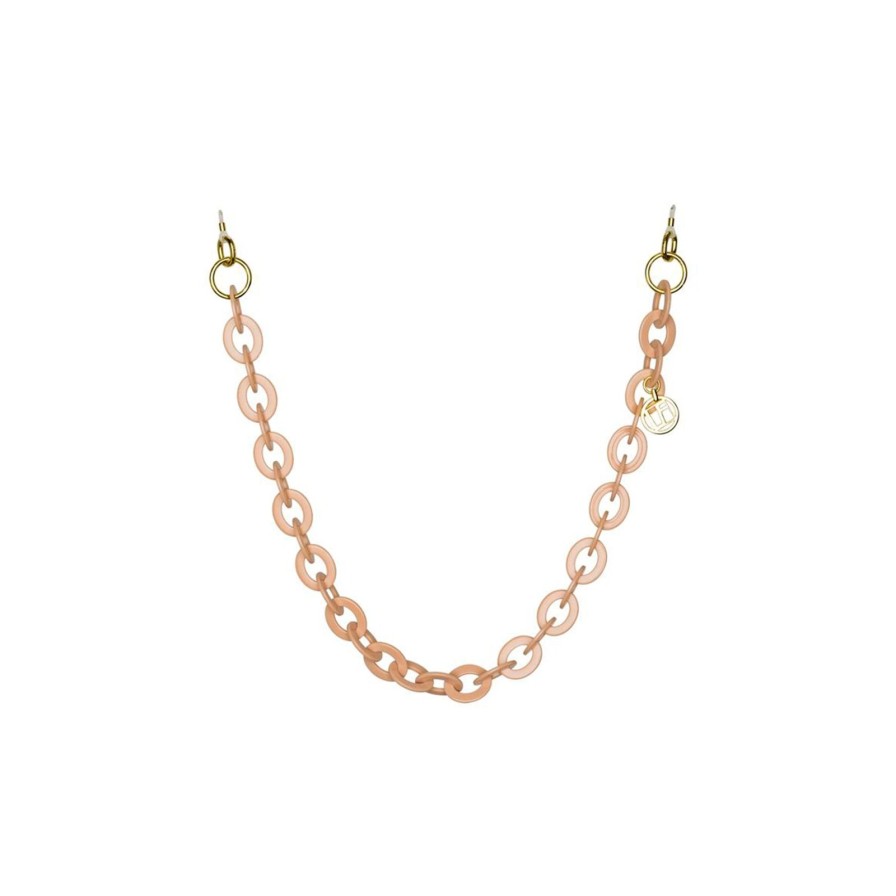 Accessori LINDA FARROW | Linda Farrow | Oval Link Acetate Chain / Pink